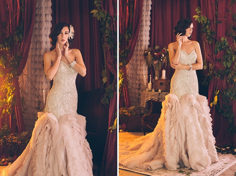 dramatic edgy wedding bride inspiration pictures (5)