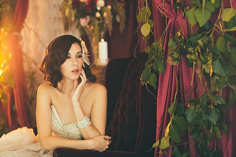 dramatic edgy wedding bride inspiration pictures (7)