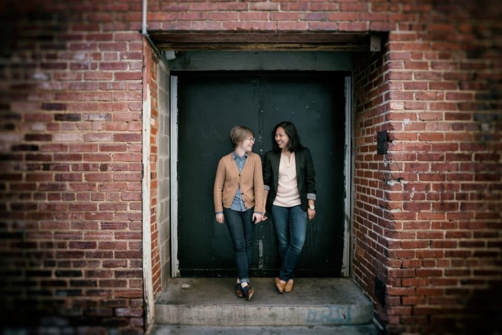 same sex dc engagement pictures rad alternative casual cool (1)