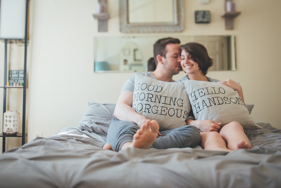 at home relaxed alternative washington dc engagement pictures3