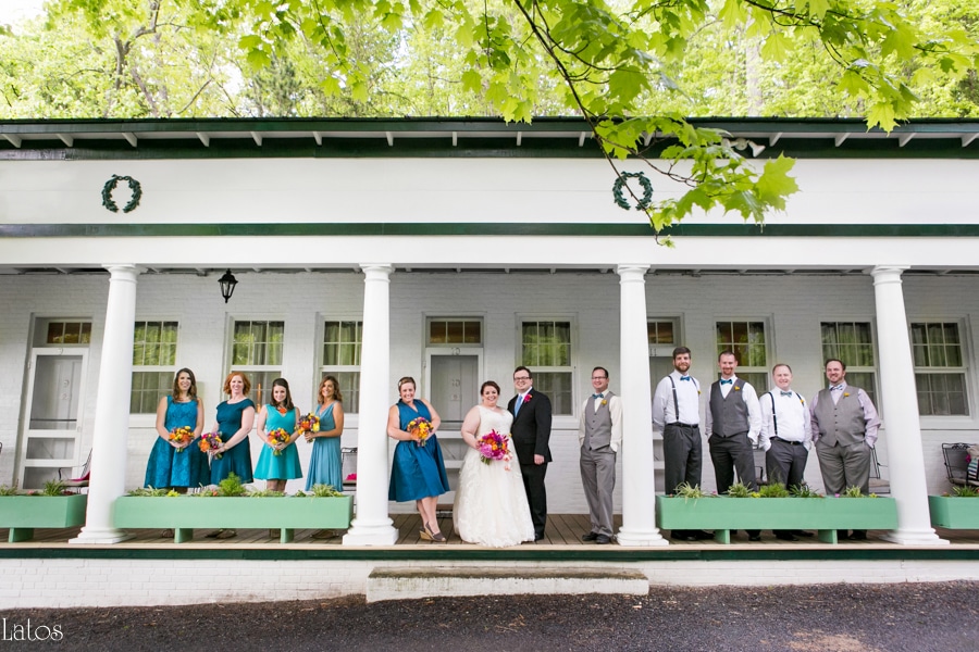 fun stylish tv-themed parks and rec virginia camp wedding18