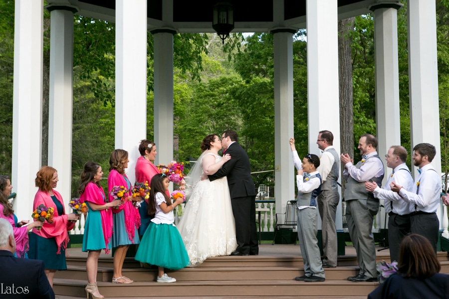 fun stylish tv-themed parks and rec virginia camp wedding22