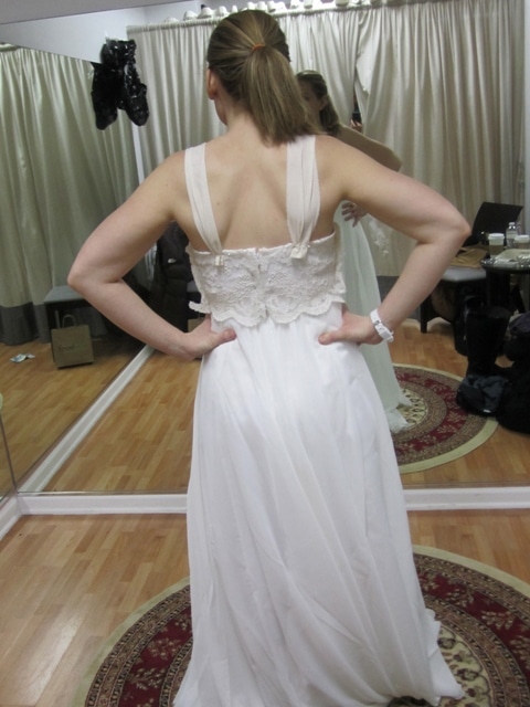 Wedding Dress Re-imagined – Bride's Dress from her Mom's Original ...