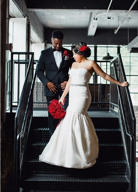 Red, Teal, & Gold Modern Wedding Details, Design, & Inspiration | Capitol  Romance ~ Practical & Local DC Area Weddings